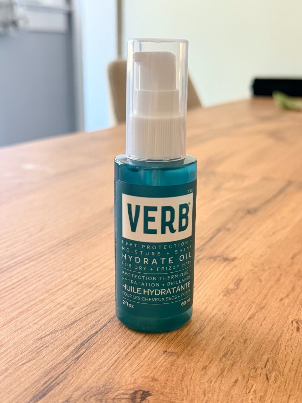 NEW Verb Hydrate Oil 2 oz | Heat Protection + Shine Hair Oil